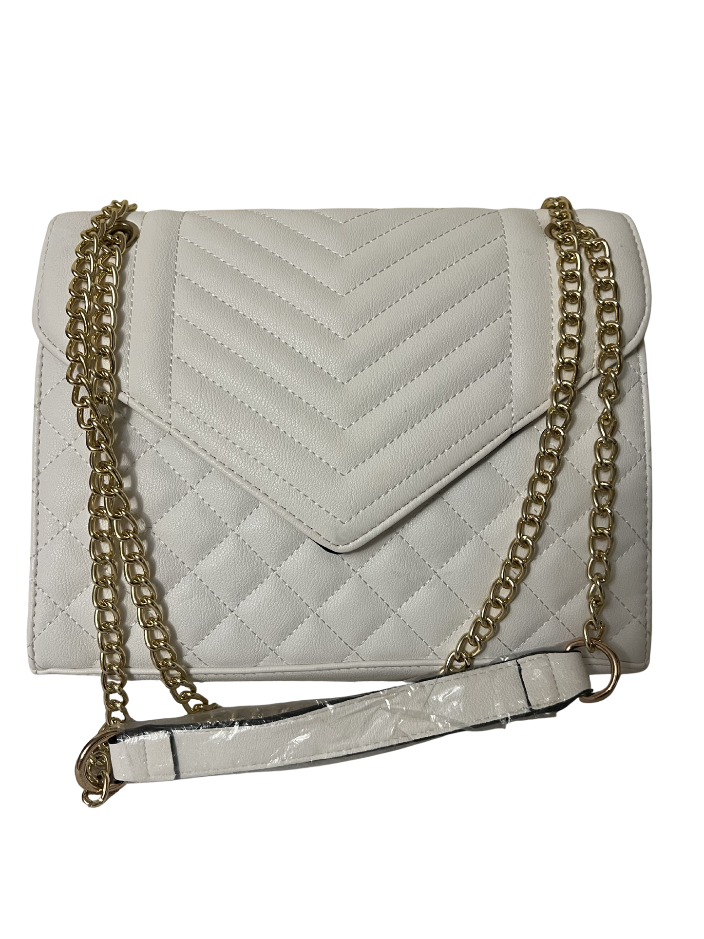 cartera de hombros de dos  piesas de cadena y cruzada